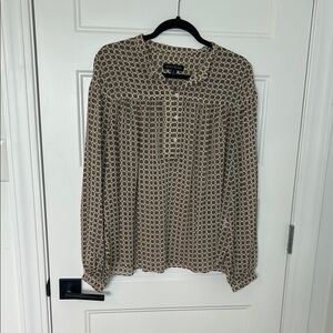 Banana Republic Geometric Print Shirt